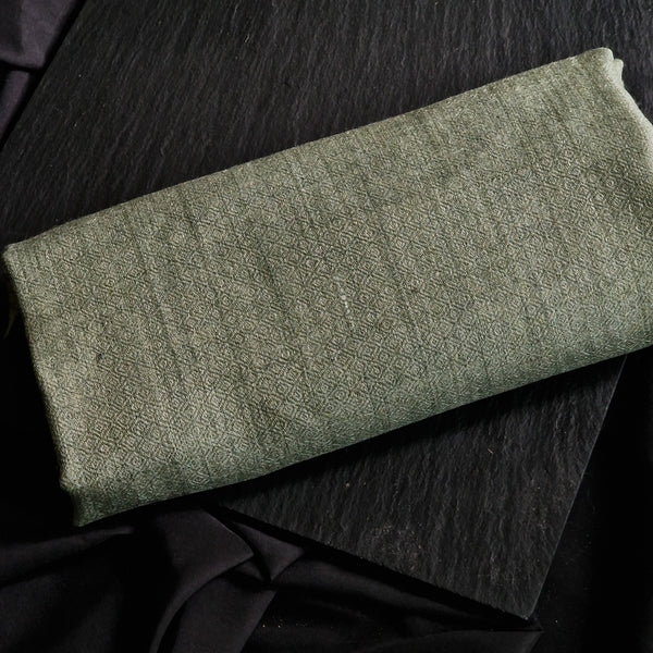 The Luxury Soft Green Kashmir Pashmina Stoles- Sage Grey - Baga Ethnik Living Default Title Accessories:Scarves & Wraps