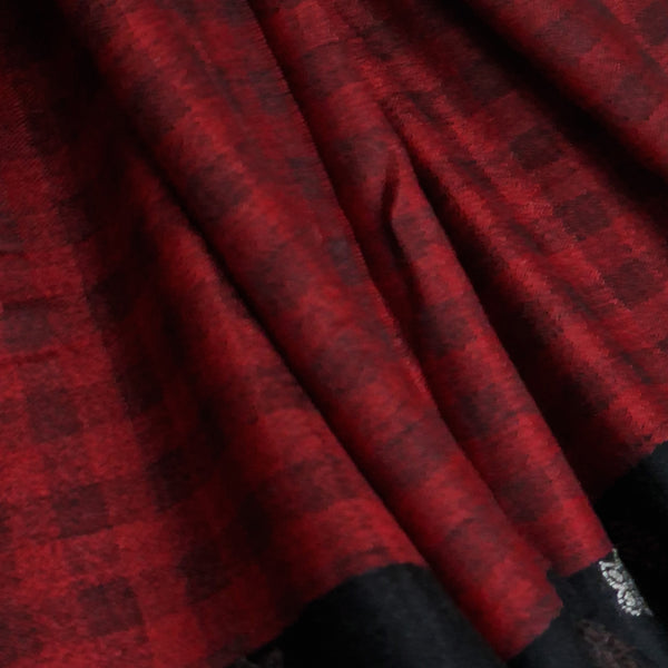 Men’s Collection Fine Wool Cashmere Blend – Auburn Red