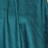 Pure Wool Paisley Palla Kani Stole – Teal
