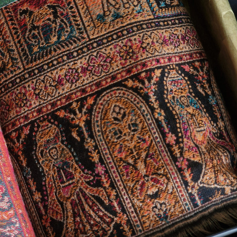 His & Her Gift Box – Pure Wool Kani Shawl Set - Premium Packaging