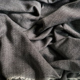 Luxury Diamond Weave Soft Kashmir Pashmina Stoles - Abalone Grey - Baga Ethnik Living