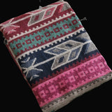 Tibetan Wool Shawl – Himalayan Handmade Multicoloured Blanket