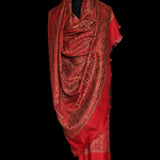 Royal Jamawar Shawl – Red