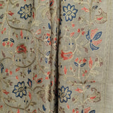 Chinar Design Nalki Embriodery Pashmina Stole – Luxury Fine Wool Beige