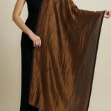 Twilight Collection Shawl – Black & Gold Elegance, Woven in Light