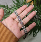 Vintage Sterling Silver Marcasite Bracelets - Baga Ethnik Living
