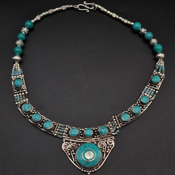 Nepali Jewelry Statement Necklace - A great gift for her!