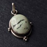 Vintage Green Turquoise Pendant - Baga Ethnik Living
