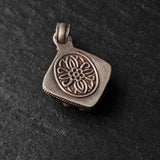 Authentic Handmade Turquoise and Coral Pendant - Baga Ethnik Living