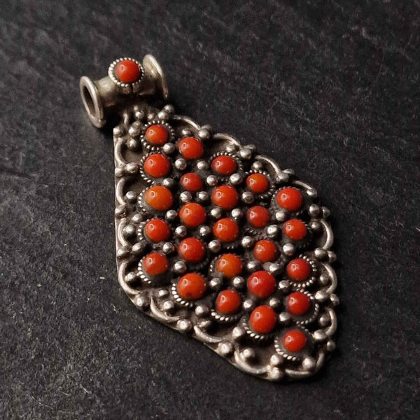 Coral Vintage Pendant - Perfect Gift for the Special One - Baga Ethnik Living