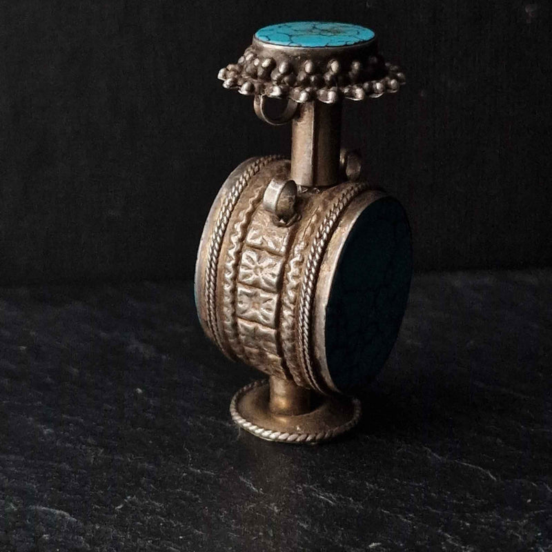 Mid century Turquoise Snuff -Collector Item - Baga Ethnik Living