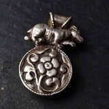 Tibetan Jewellery Handmade Turquoise Pendant - Baga Ethnik Living