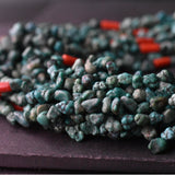 One-Of-A-Kind Ethnic Handmade Nepali Turquoise Coral Necklace - Baga Ethnik Living