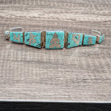 Mantra Tibetan Turquoise Bracelet - Baga Ethnik Living