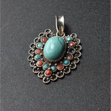 Unique Sterling Silver Eternal Blossom Pendant - Baga Ethnik Living