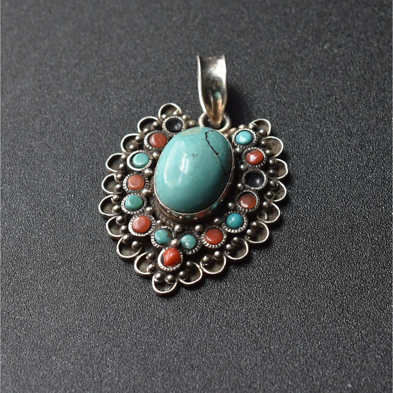 Unique Sterling Silver Eternal Blossom Pendant - Baga Ethnik Living