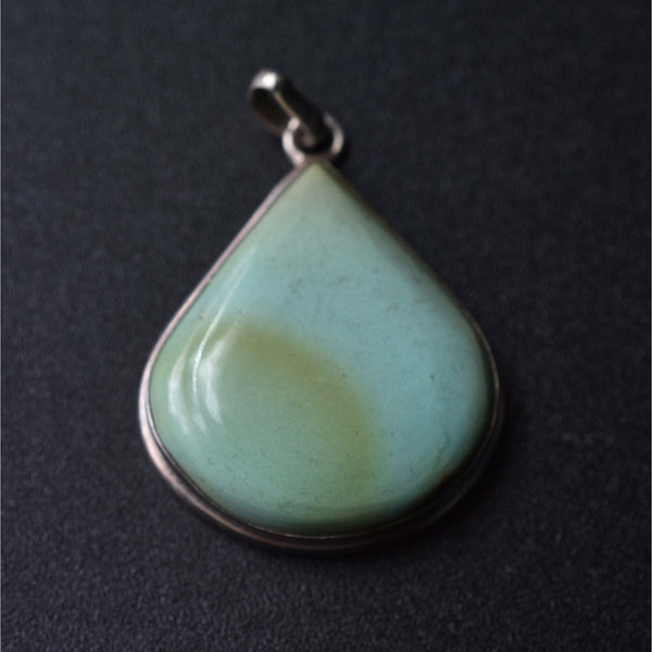 Tear Drop Tibetan Turquoise Pendant For Sale | Baga Ethnik Living