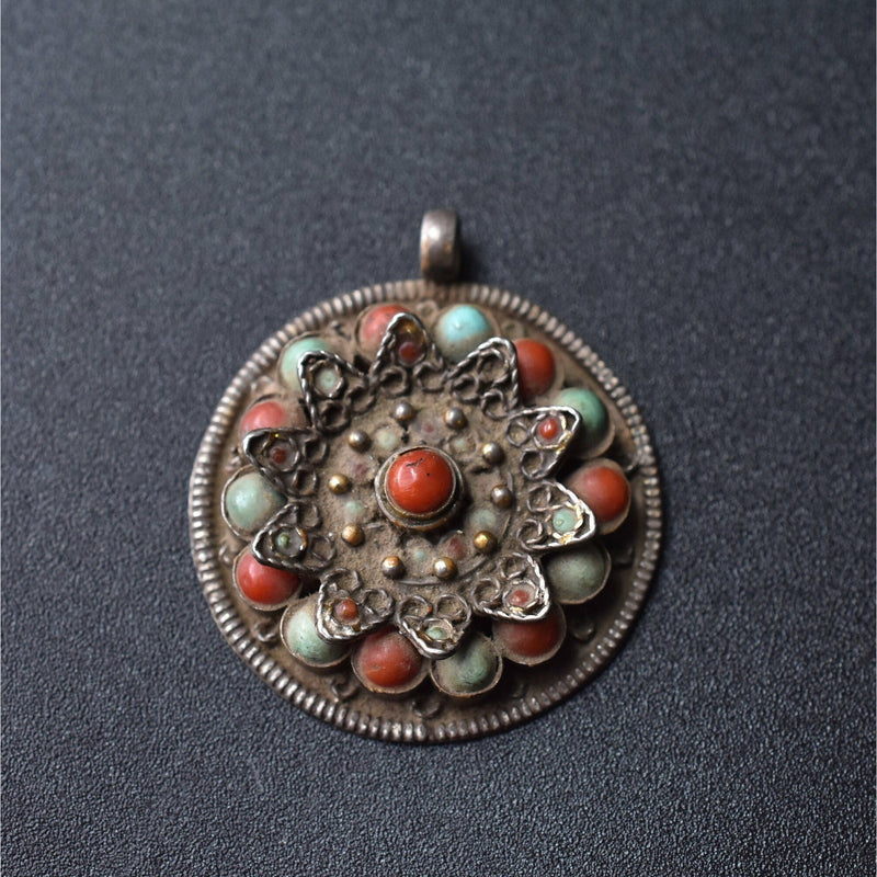 Vintage Mandala Handcrafted Pendant - Baga Ethnik Living