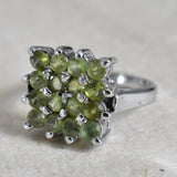 Gentle Soul Peridot Sterling Silver Ring - Baga Ethnik Living