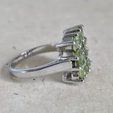 Gentle Soul Peridot Sterling Silver Ring - Baga Ethnik Living